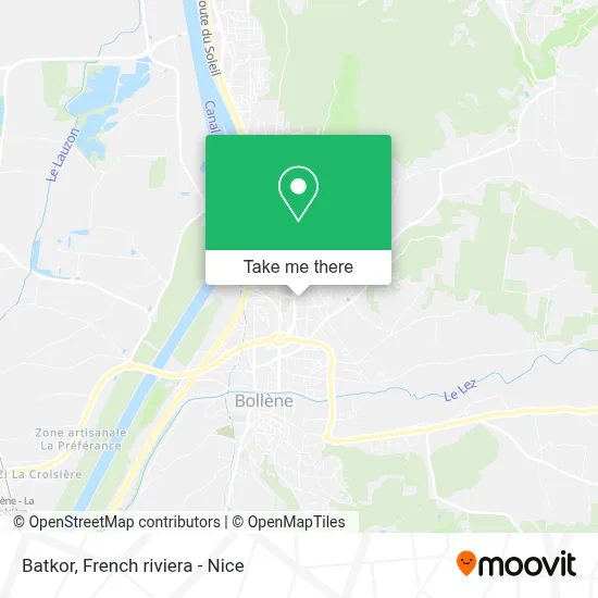 Batkor map
