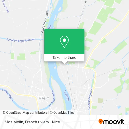 Mas Molin map