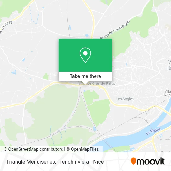 Triangle Menuiseries map