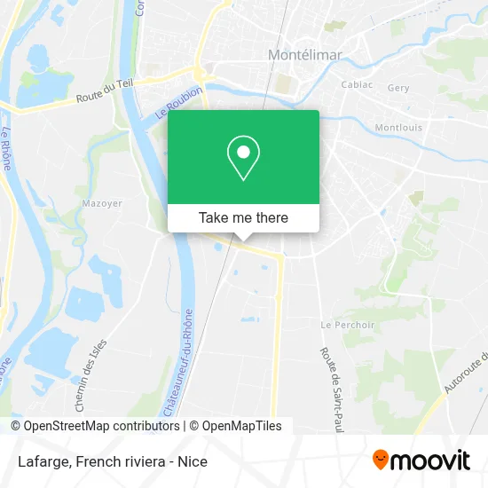 Lafarge map