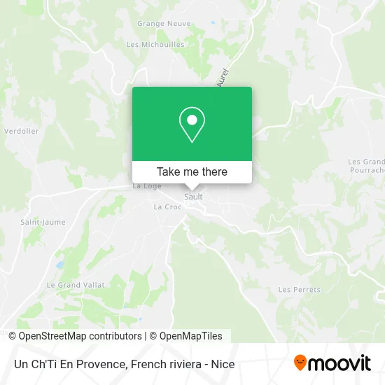 Mapa Un Ch'Ti En Provence