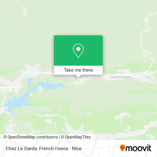 Chez Le Garde map