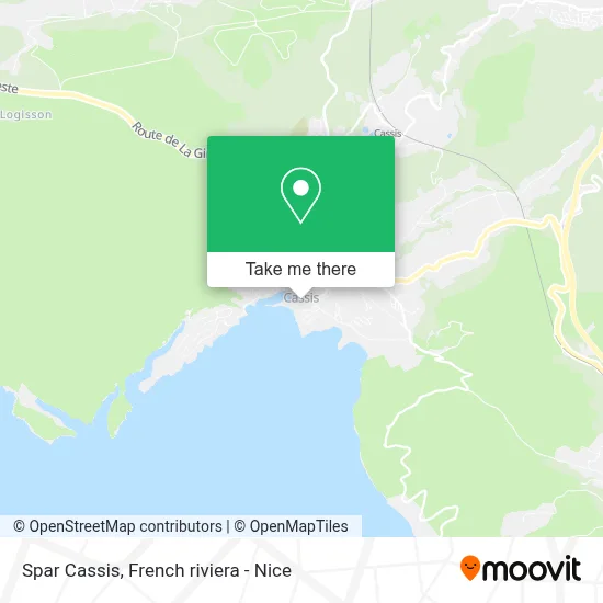 Spar Cassis map