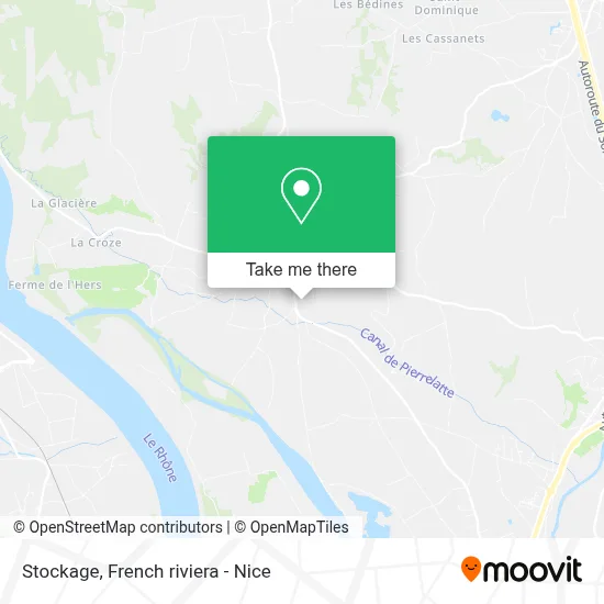 Stockage map