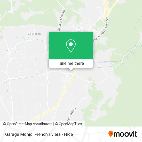 Garage Monjo map