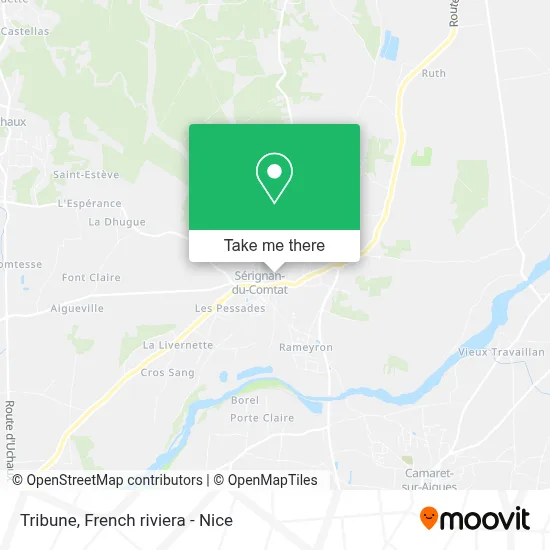 Tribune map
