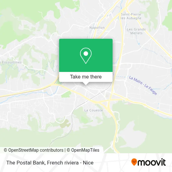 La Banque Postale map
