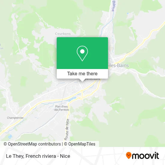 Le They map
