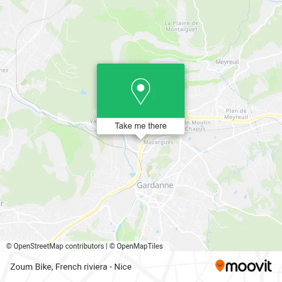 Zoum Bike map