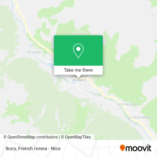Ikory map