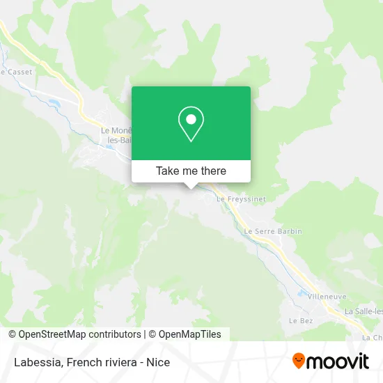 Mapa Labessia