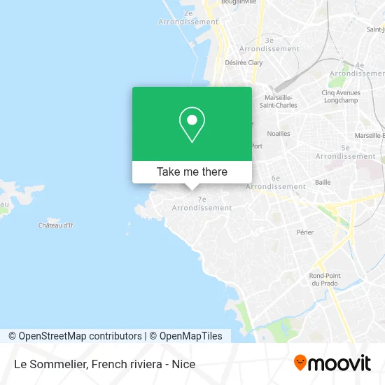 Le Sommelier map