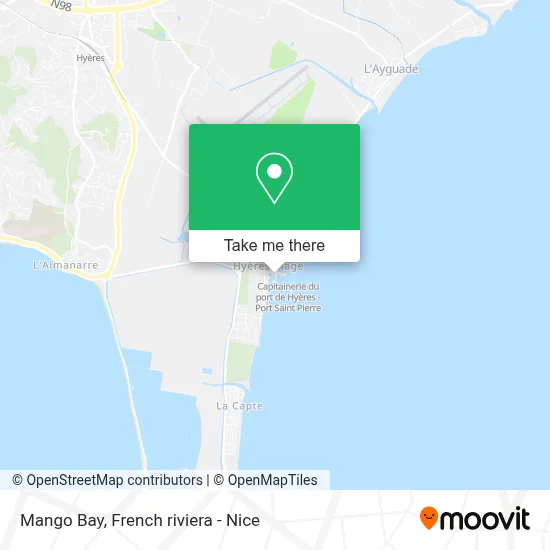 Mango Bay map
