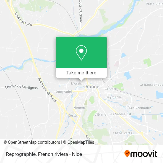 Reprographie map