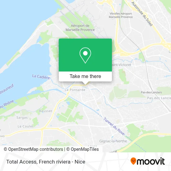 Total Access map