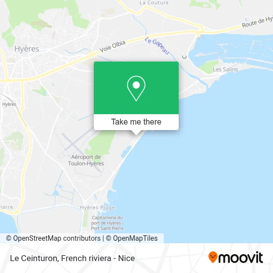 Le Ceinturon map