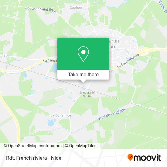 Mapa Rdt
