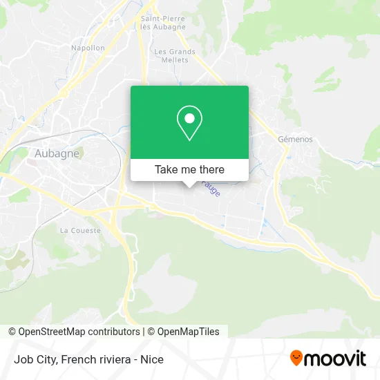 Job City map