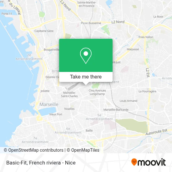 Mapa Basic-Fit