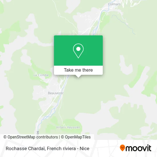 Rochasse Chardaï map