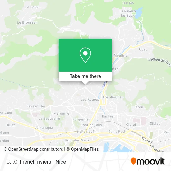 G.I.O map