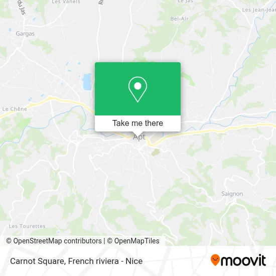 Place Carnot map