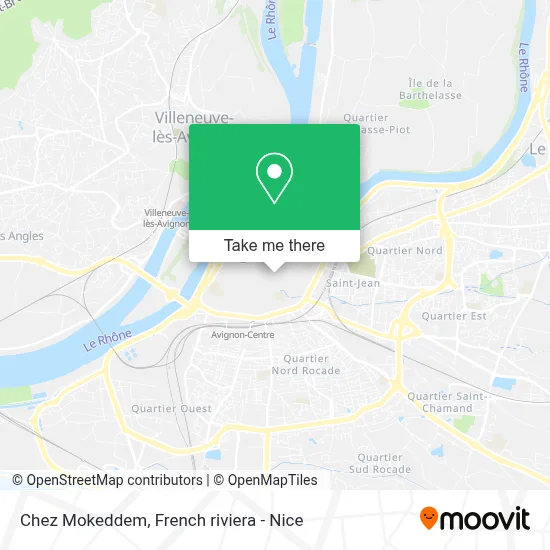 Chez Mokeddem map