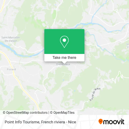 Point Info Tourisme map