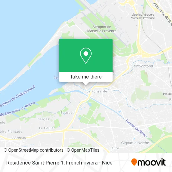 Résidence Saint-Pierre 1 map