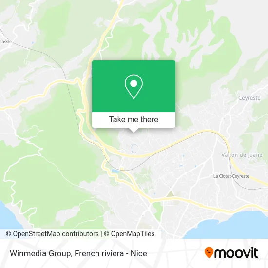 Winmedia Group map