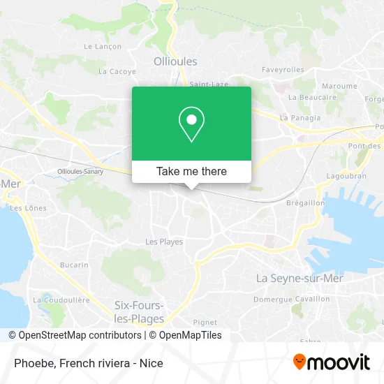 Phoebe map