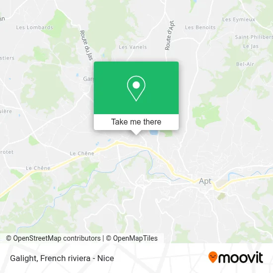Galight map