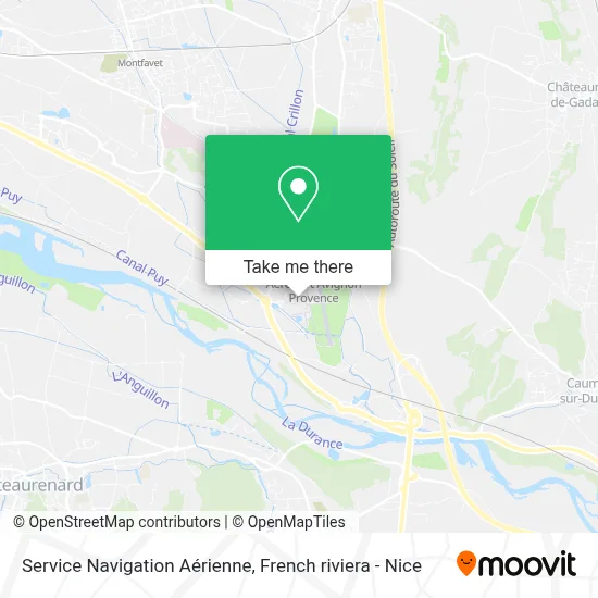 Service Navigation Aérienne map