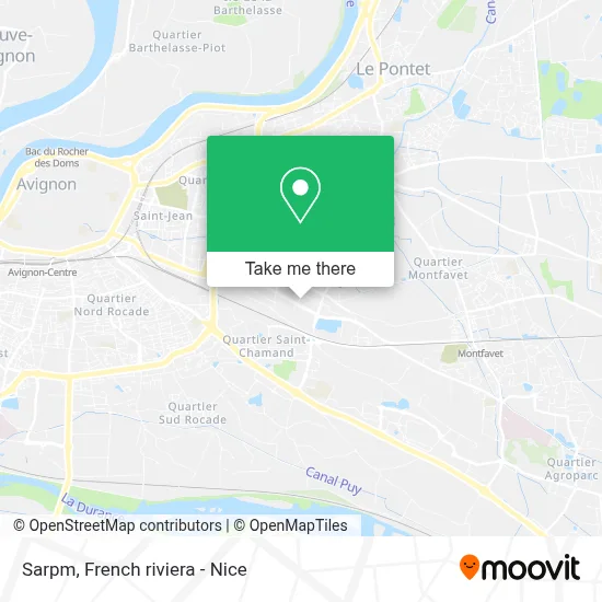 Sarpm map
