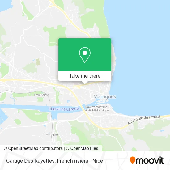Garage Des Rayettes map