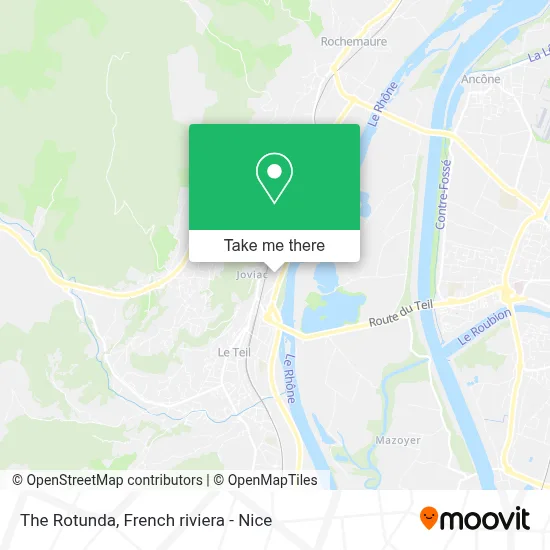 La Rotonde map
