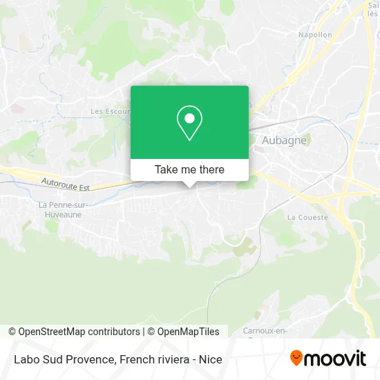 Labo Sud Provence map