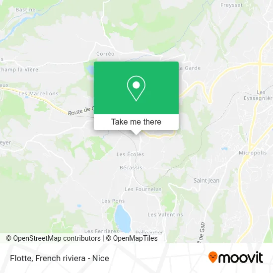 Flotte map