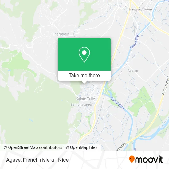 Agave map