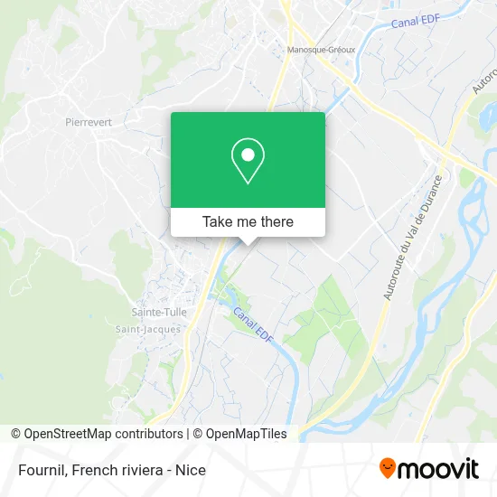 Fournil map