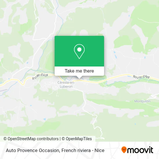 Auto Provence Occasion map