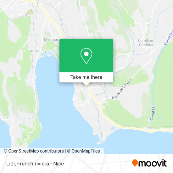 Lidl map