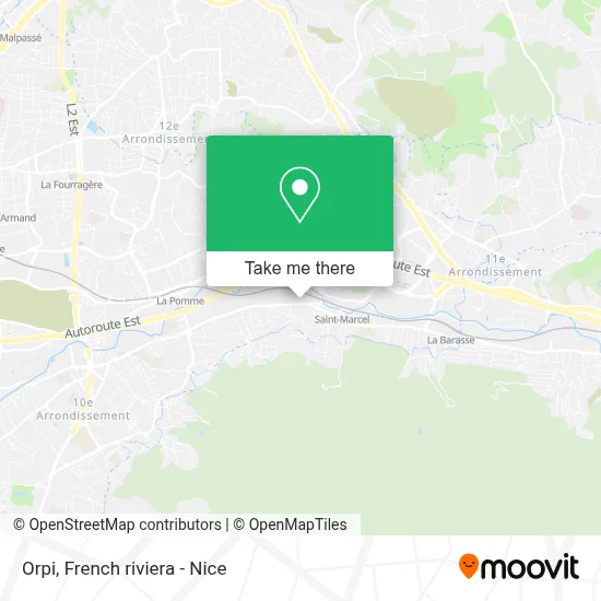 Orpi map