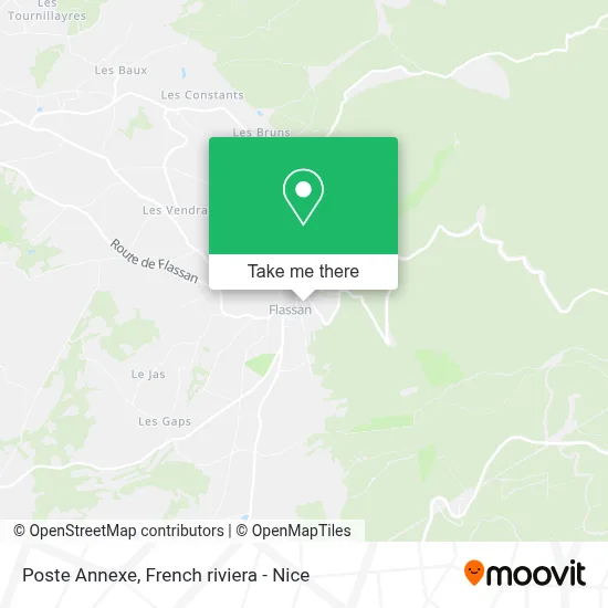 Poste Annexe map