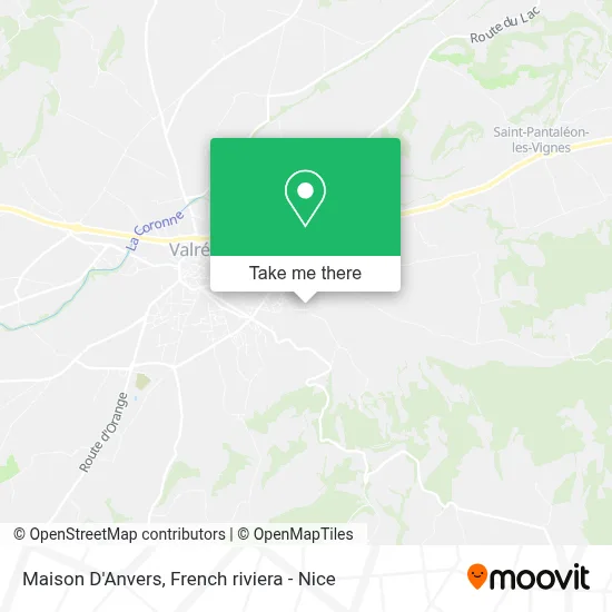 Maison D'Anvers map
