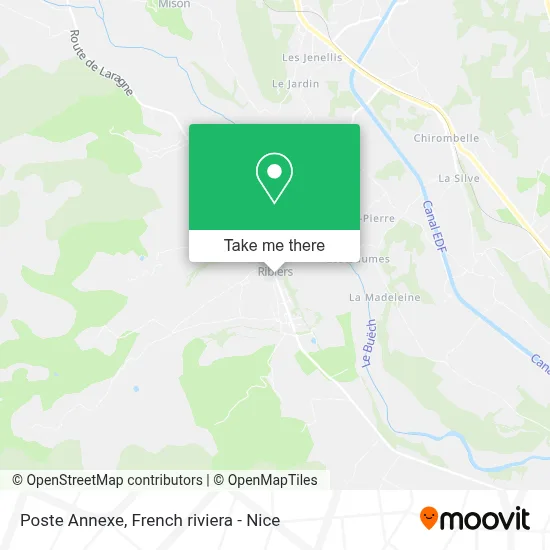 Poste Annexe map