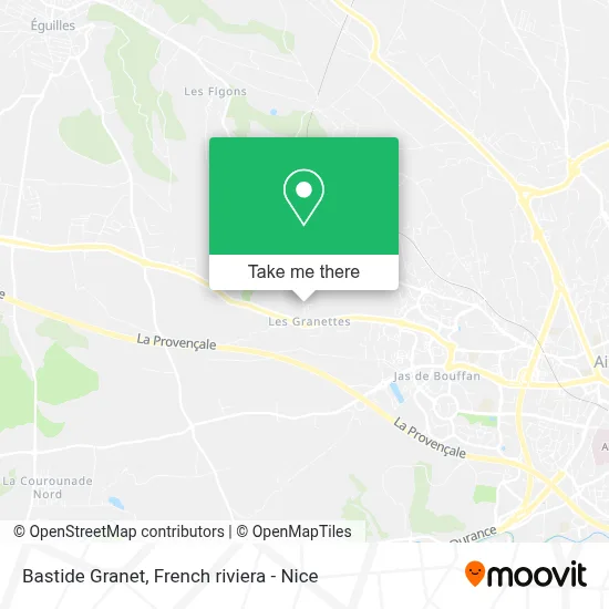 Bastide Granet map