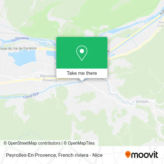 Peyrolles-En-Provence map
