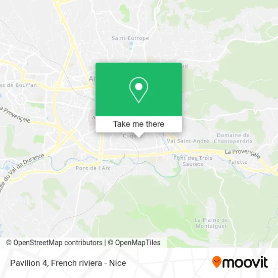 Pavillon 4 map