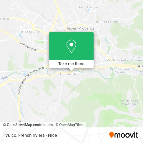 Vulco map